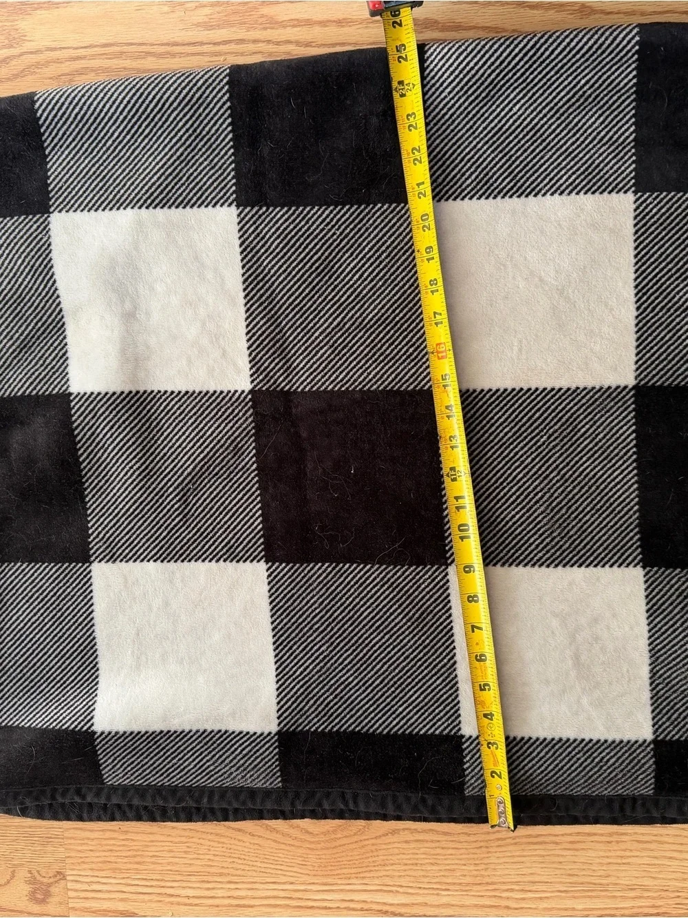 Buffalo Check Throw Blanket Duo - Black & White / Red & Black